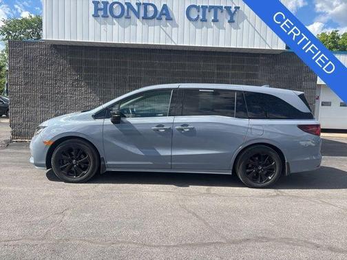 Sonic Gray Pearl 2023 Honda Odyssey Sport