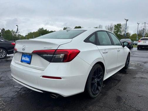Platinum White Pearl 2023 Honda Civic Sport