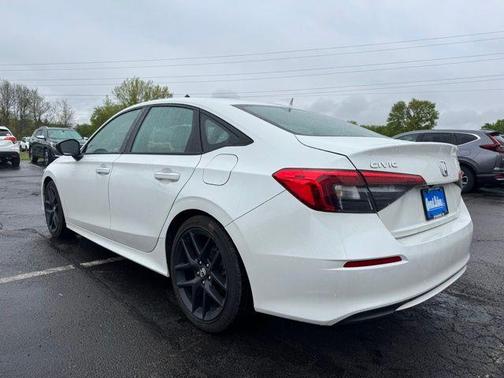 Platinum White Pearl 2023 Honda Civic Sport