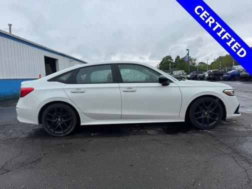 Platinum White Pearl 2023 Honda Civic Sport