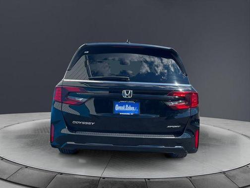 Crystal Black Pearl 2025 Honda Odyssey Sport-L