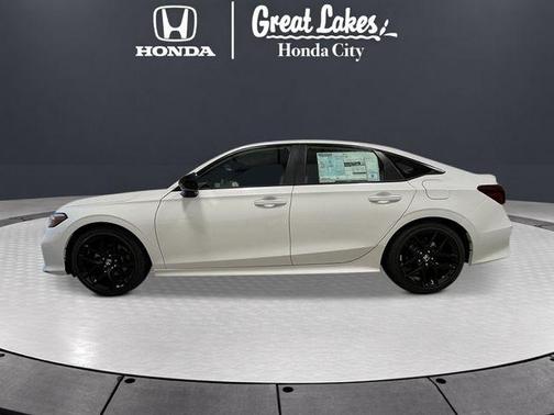 Platinum White Pearl 2026 Honda Civic Sport