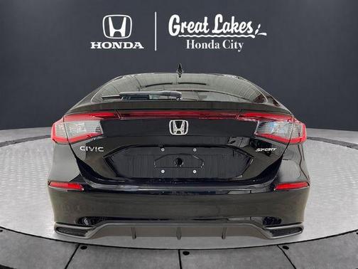 Black 2026 Honda Civic Sport