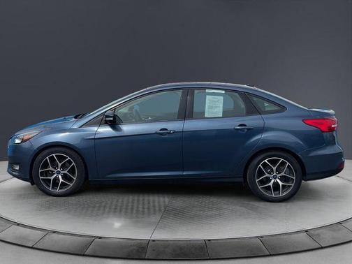 Lightning Blue Metallic 2018 Ford Focus SEL