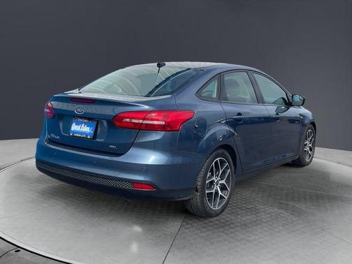Lightning Blue Metallic 2018 Ford Focus SEL