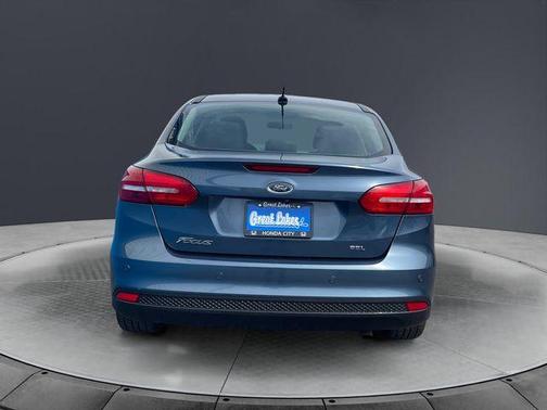 Lightning Blue Metallic 2018 Ford Focus SEL