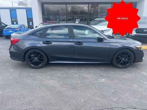 Meteorite Gray Metallic 2023 Honda Civic Sport