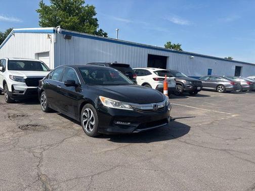 Black 2016 Honda Accord EX-L