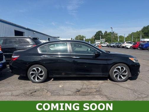 Black 2016 Honda Accord EX-L