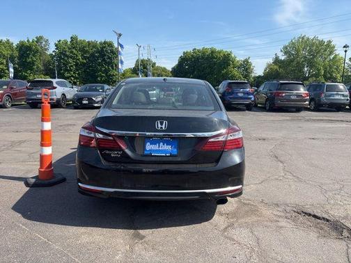 Black 2016 Honda Accord EX-L