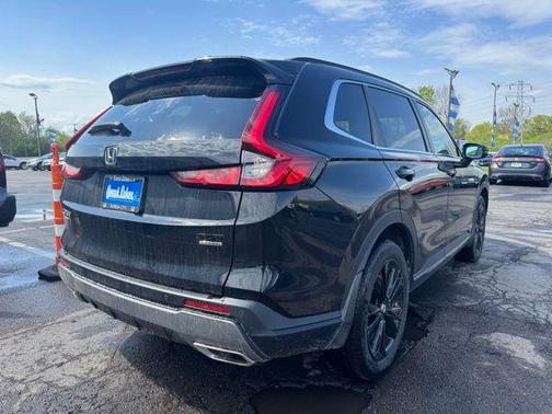 Crystal Black Pearl 2025 Honda CR-V Hybrid Sport Touring