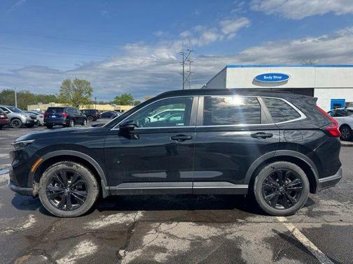 Crystal Black Pearl 2025 Honda CR-V Hybrid Sport Touring