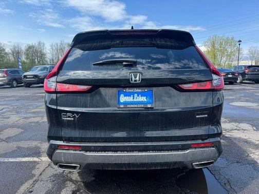 Crystal Black Pearl 2025 Honda CR-V Hybrid Sport Touring