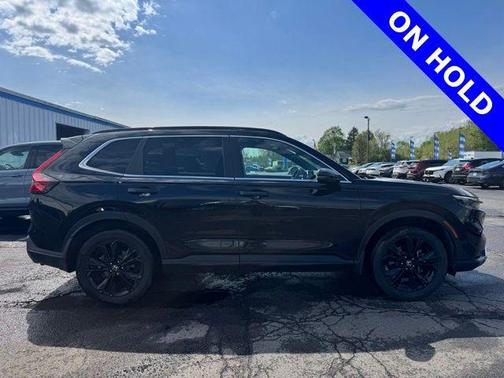 Crystal Black Pearl 2025 Honda CR-V Hybrid Sport Touring