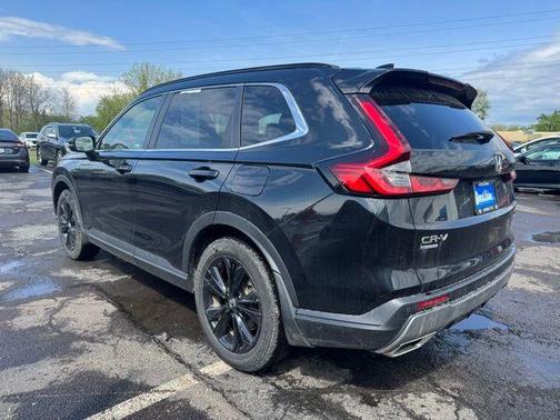 Crystal Black Pearl 2025 Honda CR-V Hybrid Sport Touring