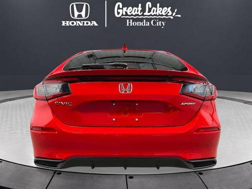 Red 2026 Honda Civic Sport