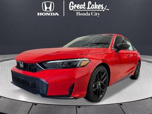 Red 2026 Honda Civic Sport