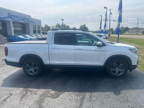 Platinum White Pearl 2023 Honda Ridgeline RTL-E