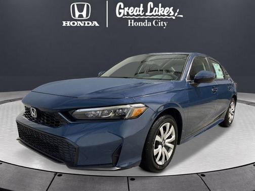 Blue 2026 Honda Civic LX