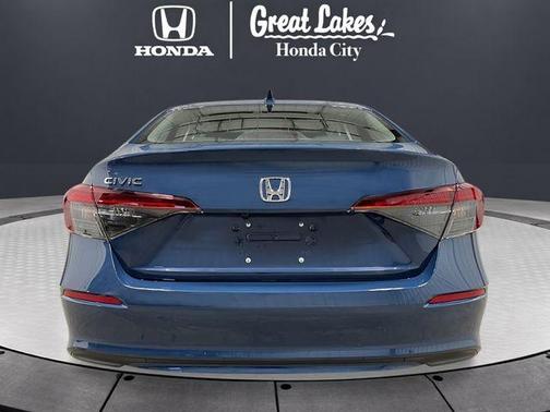 Blue 2026 Honda Civic LX
