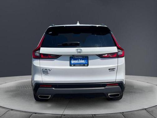 Platinum White Pearl 2024 Honda CR-V Hybrid Sport Touring
