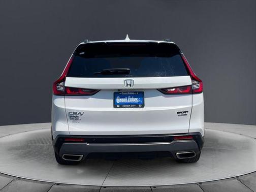 Platinum White Pearl 2024 Honda CR-V Hybrid Sport Touring