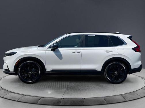 Platinum White Pearl 2024 Honda CR-V Hybrid Sport Touring
