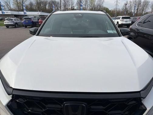 White 2024 Honda CR-V Hybrid Sport Touring