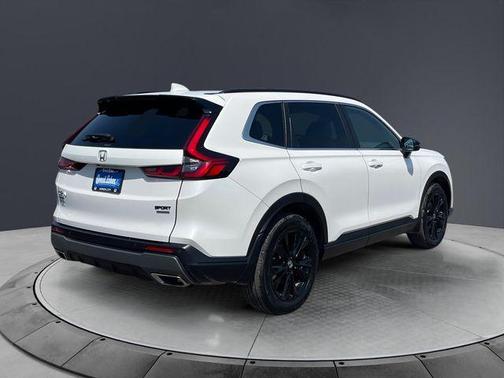 Platinum White Pearl 2024 Honda CR-V Hybrid Sport Touring