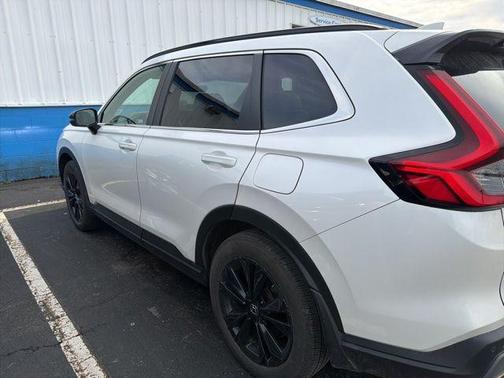 White 2024 Honda CR-V Hybrid Sport Touring