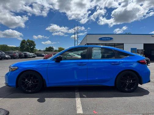 Boost Blue Pearl 2026 Honda Civic Sport