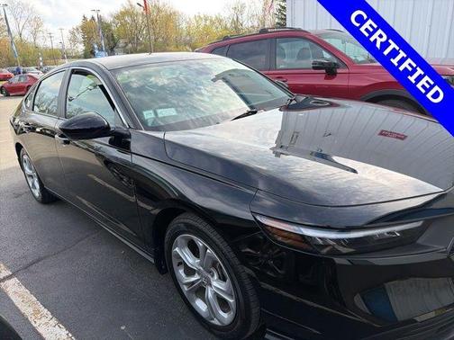 Crystal Black Pearl 2024 Honda Accord LX