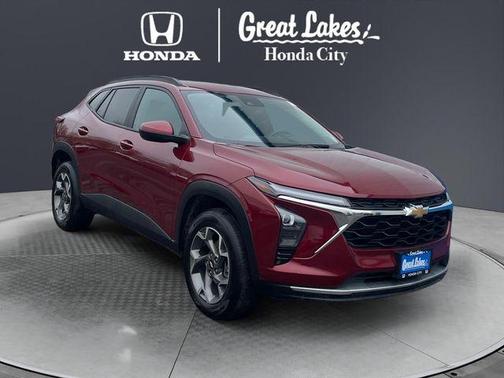 Crimson Metallic 2025 Chevrolet Trax LT