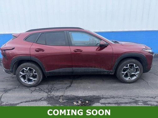 Crimson Metallic 2025 Chevrolet Trax LT