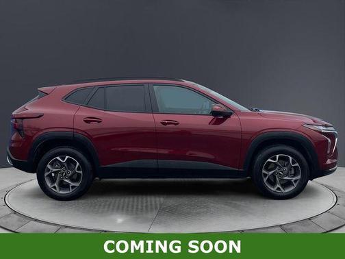 Crimson Metallic 2025 Chevrolet Trax LT