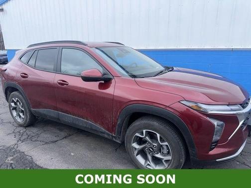 Crimson Metallic 2025 Chevrolet Trax LT