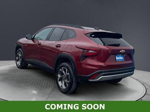 Crimson Metallic 2025 Chevrolet Trax LT