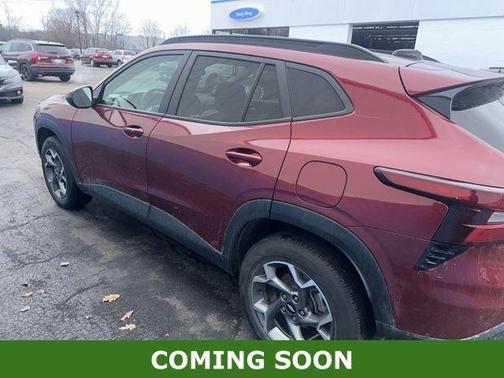 Crimson Metallic 2025 Chevrolet Trax LT