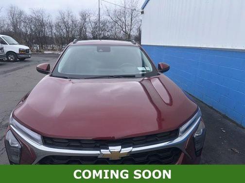 Crimson Metallic 2025 Chevrolet Trax LT