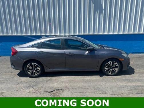 Modern Steel Metallic 2016 Honda Civic EX-T