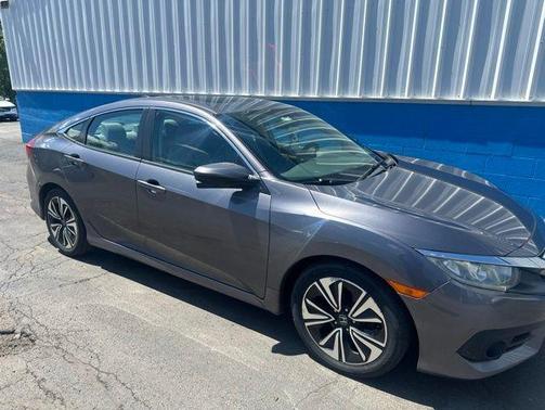 Modern Steel Metallic 2016 Honda Civic EX-T