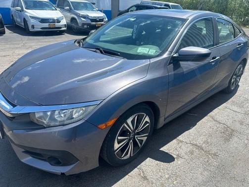Modern Steel Metallic 2016 Honda Civic EX-T
