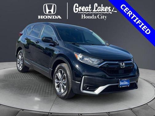 Crystal Black Pearl 2021 Honda CR-V EX