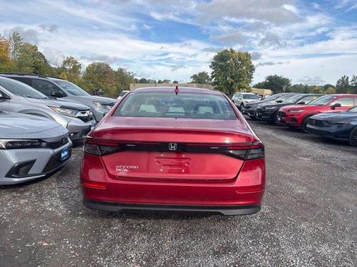 Red 2024 Honda Accord LX