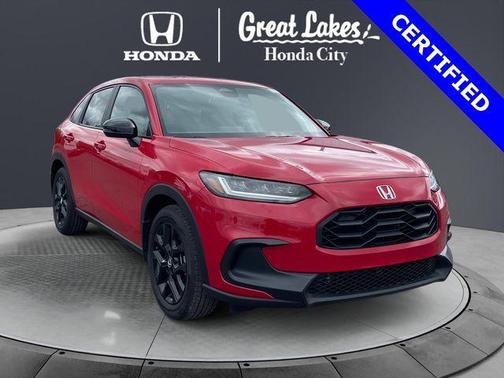 Milano Red 2024 Honda HR-V Sport