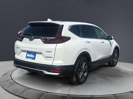 Platinum White Pearl 2020 Honda CR-V Hybrid EX-L