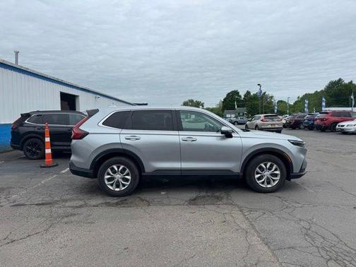 Solar Silver Metallic 2025 Honda CR-V LX