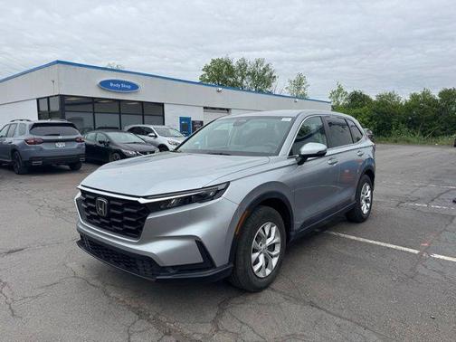Solar Silver Metallic 2025 Honda CR-V LX