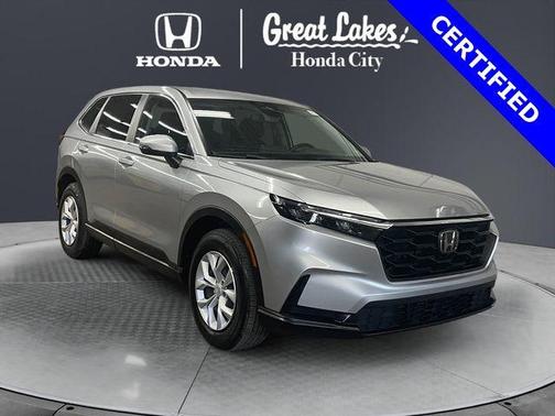 Solar Silver Metallic 2025 Honda CR-V LX