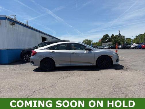 Lunar Silver Metallic 2018 Honda Civic LX